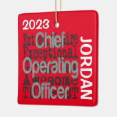 Chief Operating Officer Extraordinator CUSTOM Keramikornament (Links)