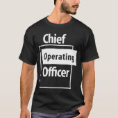 Chief Operating Officer Job Title Professionals T-Shirt (Vorderseite)