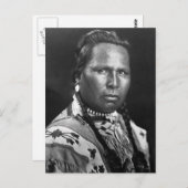 Chief Owen Heavy Breast, 1901 Postkarte (Vorne/Hinten)