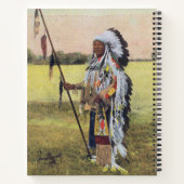 Chief Plenty Coos Notebook Notizblock (Rückseite)
