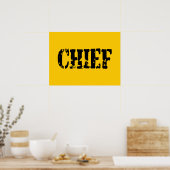 CHIEF POSTER (Küche)