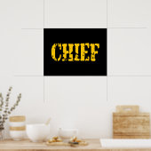 CHIEF POSTER (Küche)