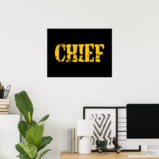 CHIEF POSTER (Heimbüro)