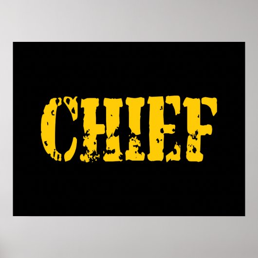 CHIEF POSTER (Vorne)