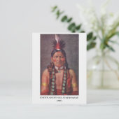 Chief Quinghigit, Indianeramerikaner der 1900er Ja Postkarte (Stehend Vorderseite)