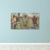 Chief Red Cloud, Chief Dewey Beard Leinwanddruck (Insitu (Holzboden))