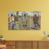 Chief Red Cloud, Chief Dewey Beard Leinwanddruck (Insitu (Wohnzimmer))