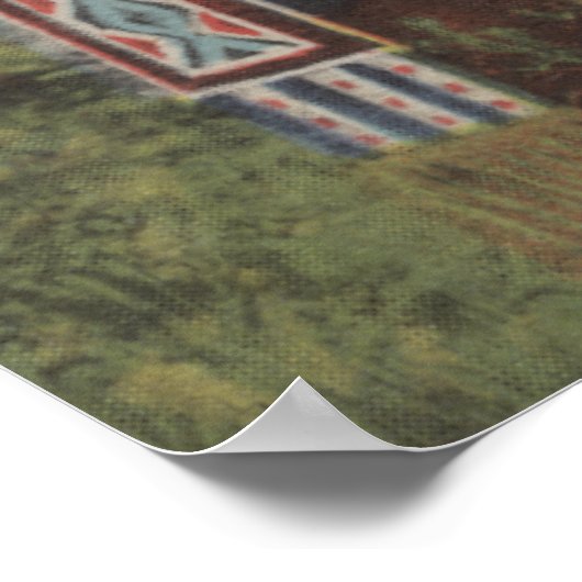 Chief Red Cloud, Chief Dewey Beard Poster (Ecke)