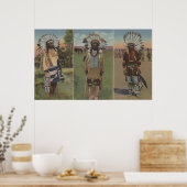 Chief Red Cloud, Chief Dewey Beard Poster (Küche)