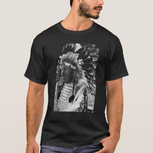 Chief Red Cloud Native Amerikanische Ureinwohner L T-Shirt