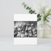 Chief Red Cloud & Other Chiefs, 1899 Postkarte (Stehend Vorderseite)