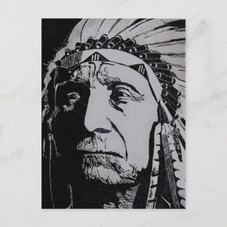 Chief Red Cloud Postkarte