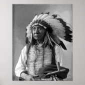 Chief Red Cloud Print Poster (Vorne)
