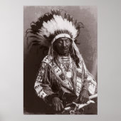 Chief Red Cloud Print Poster (Vorne)