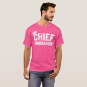 Chief Sandbagger Gag Golf T-Shirt (Vorne ganz)