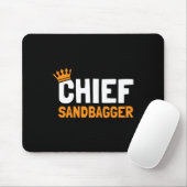 Chief Sandbagger Golf - Erwachsene Mousepad (Mit Mouse)