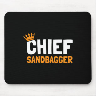 Chief Sandbagger Golf - Erwachsene Mousepad
