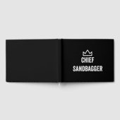 Chief Sandbagger Golf Meme Bjj Schach Sandbag Gästebuch (Voll)
