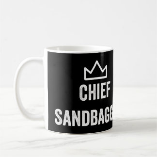 Chief Sandbagger Golf Meme BJJ Schach Sandbag Kaffeetasse