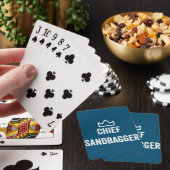Chief Sandbagger Golf Meme Bjj Schach Sandbag Spielkarten (In Situ)