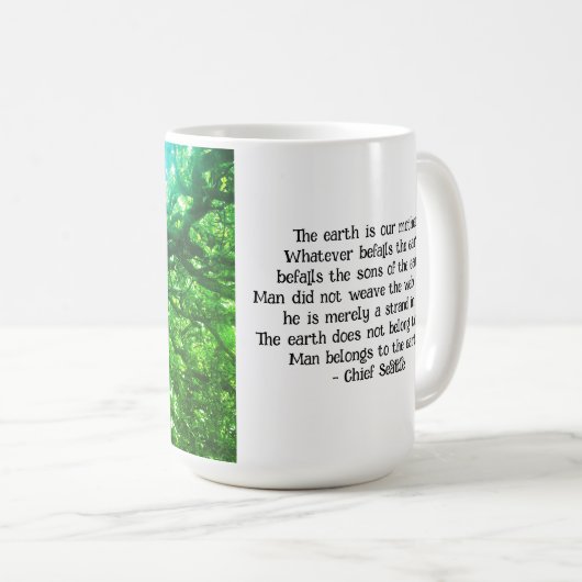 Chief Seattle Tasse (VorderseiteRechts)