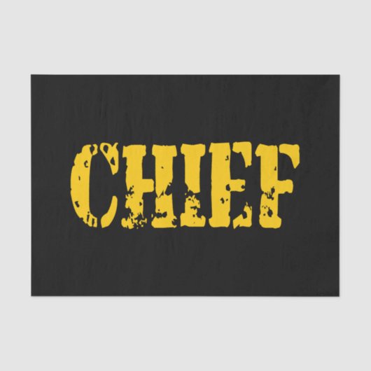 CHIEF SEIDENPAPIER (Vorderseite)