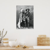 CHIEF SITTING BULL und Buffalo Bill Cody Poster (Küche)