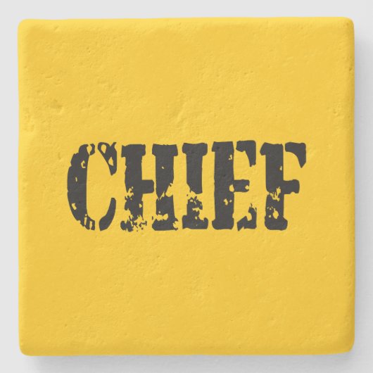 CHIEF STEINUNTERSETZER (Vorderseite)