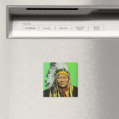 Chief Washakie Portrait Magnet (In Situ (Geschirrspüler))