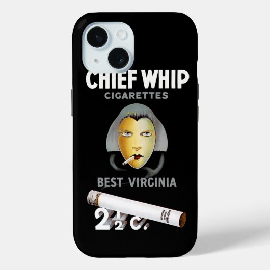 Chief Whip Zigaretten Case-Mate iPhone Hülle (Rückseite)