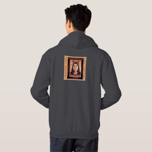 Chief Wilma Mankiller Hoodie (Schwarz voll)