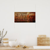 Chiefs Football Poster (Küche)