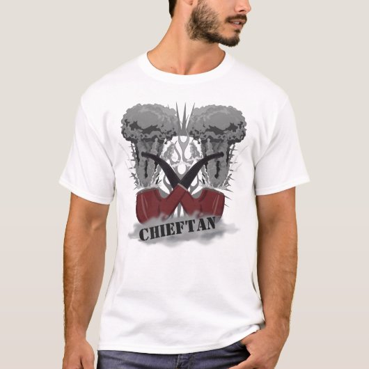 Chieftan Peace Pipes Grafik T-Shirt (Vorderseite)