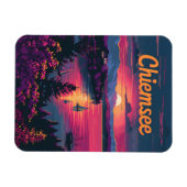 Chiemsee Deutschland Bayern Magnet (Horizontal)