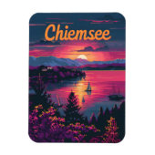 Chiemsee Deutschland Bayern Magnet (Vertikal)