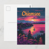 Chiemsee Deutschland Bayern Postkarte (Vorne/Hinten)