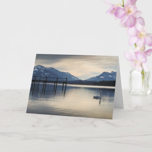 Chiemsee Deutschland Foto Karte (Orchidee)