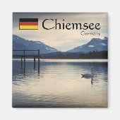 Chiemsee Germany Souvenir Magnet (Vorne)