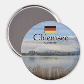 Chiemsee Germany Souvenir Magnet (Vorderseite/Rückseite)