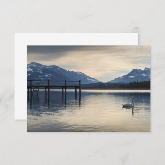 Chiemsee Landschaftsfotokarte (Vorne/Hinten)