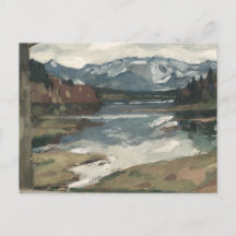 Chiemsee - Leo Putz Landschaftsbild