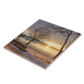 Chiemsee, Sonnenuntergang Fliese (Seite)