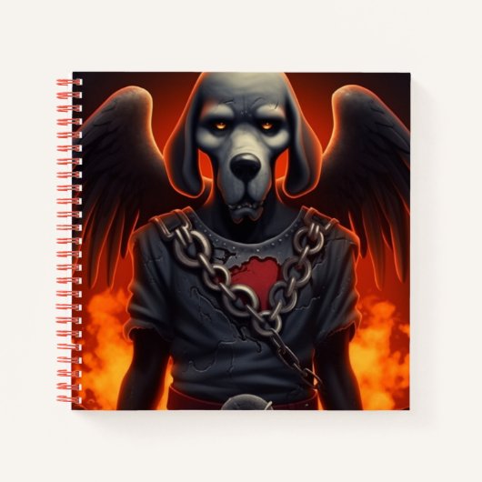 Chien Ange Notizblock (Vorderseite)