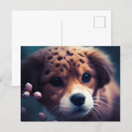 Chien Gepard Postkarte