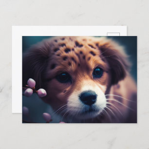 Chien Gepard Postkarte