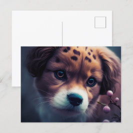 Chien Gepard Postkarte