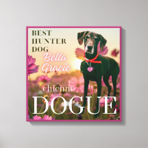 chienne dogue magazine cover for dogs ( women )