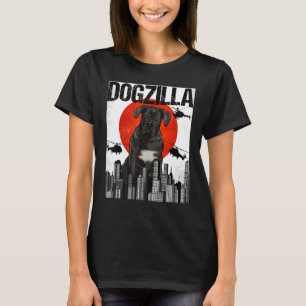 Chienzilla Dogzilla Japanese Cane Corso T-Shirt