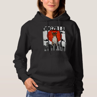 Chienzilla Dogzilla Japanese Fox Toy Terrier Hoodie