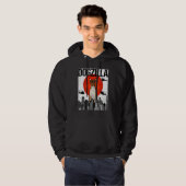 Chienzilla Dogzilla Japanese Fox Toy Terrier Hoodie (Vorne ganz)